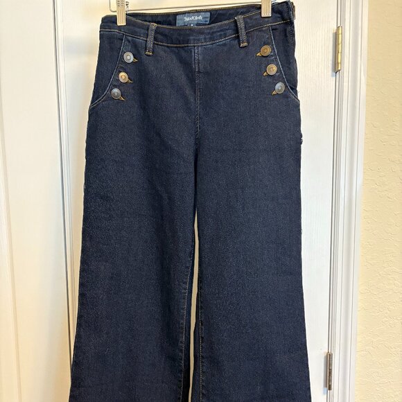Modcloth Sailor Jeans Size 8 - Picture 1 of 7